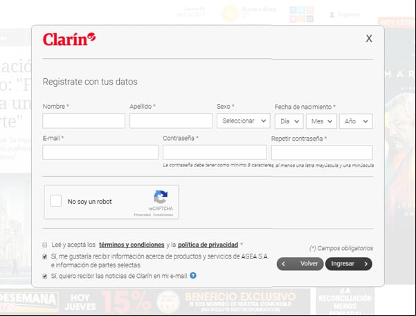 Registración