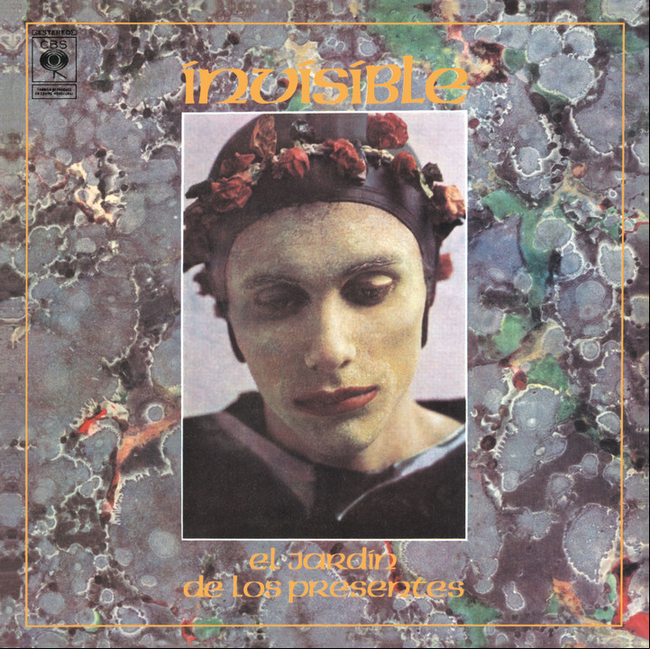 La icónica portada del tercer disco de Invisible, "El jardin de los presentes".