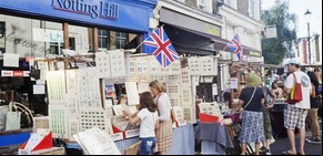 De Notting Hill a Notting "hell": el icónico barrio de Londres ya no sabe qué hacer con la invasión de "influencers"
