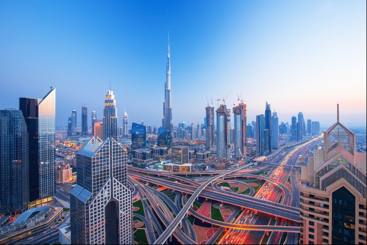 Los edificios impactantes de Dubái, entre los que se destaca el Burj Khalifa. Foto Shutterstock