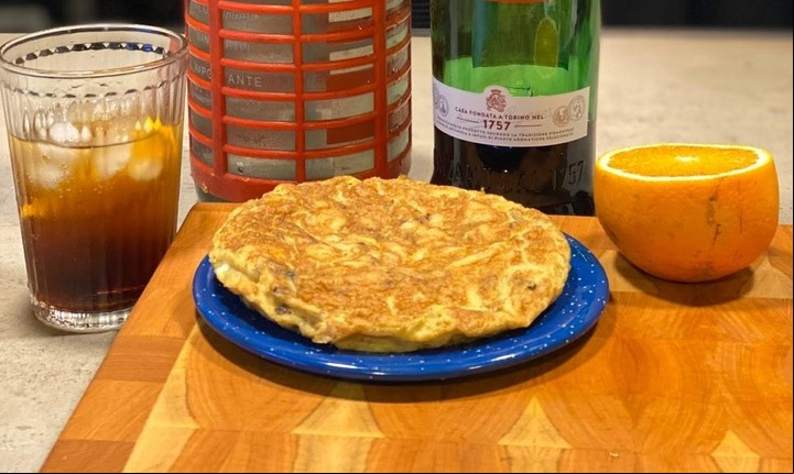 Tortilla de papas de paquete por Lele Cristobal.