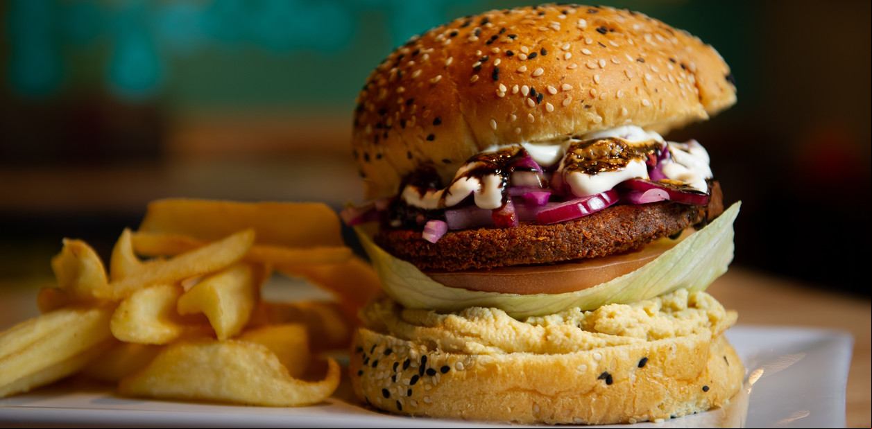 Receta de Hamburguesa de falafel