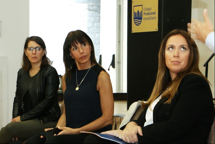 La flamante presidente del Colegio transmitió las preocupaciones del sector a los candidatos.