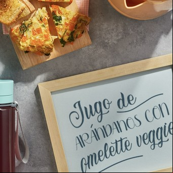 Omelette veggie