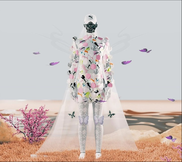 Puma mostró sus creaciones durante el el Metaverse Fashion Week.