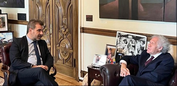 Cristian Ritondo se reunió con Luis Almagro y repudió la postura del Gobierno ante Nicaragua, Cuba y Venezuela