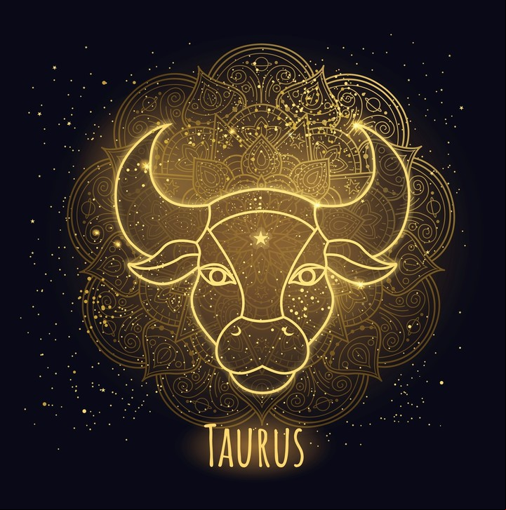 Tauro, el plenilunio les brinda novedades en su área de trámites, viajes y estudios. Foto: ilustración Shutterstock