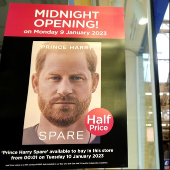 Harry defiende sus explosivas memorias por TV y el libro "Spare" ahora se vende a mitad de precio