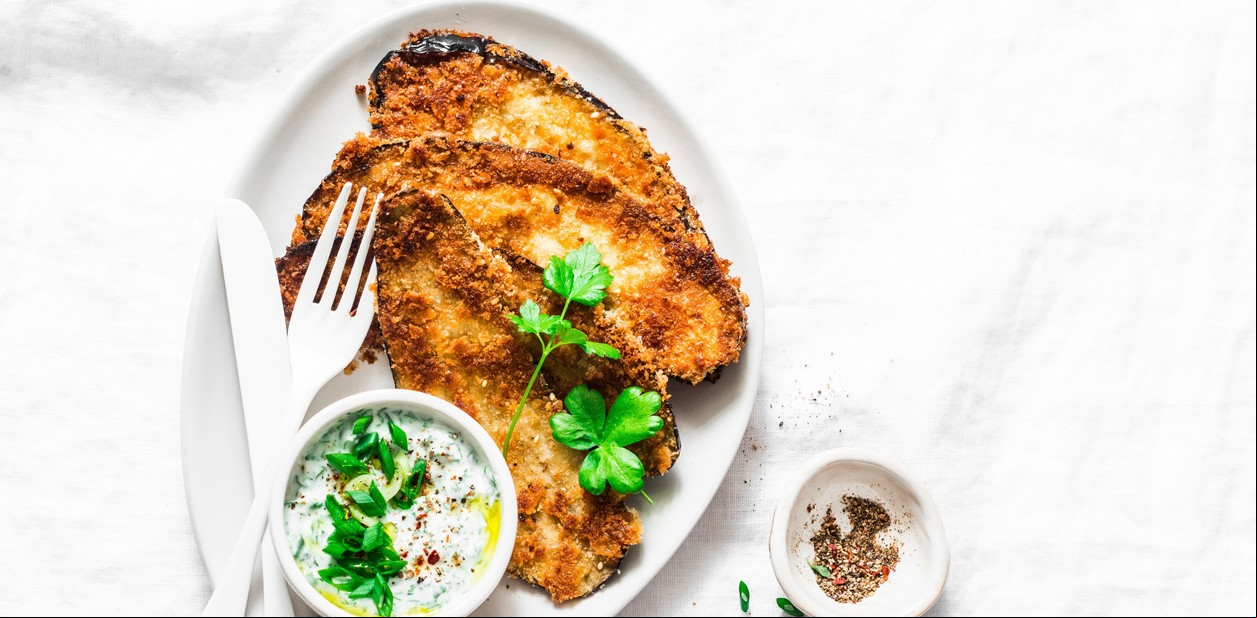 Receta de Milanesa de berenjena