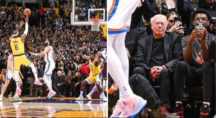 Phil Knight se queda cómodo y glacial en su asiento.