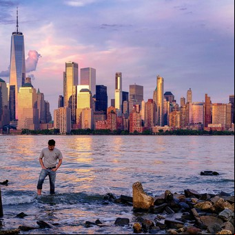 Nueva York se hunde lentamente en el río Hudson