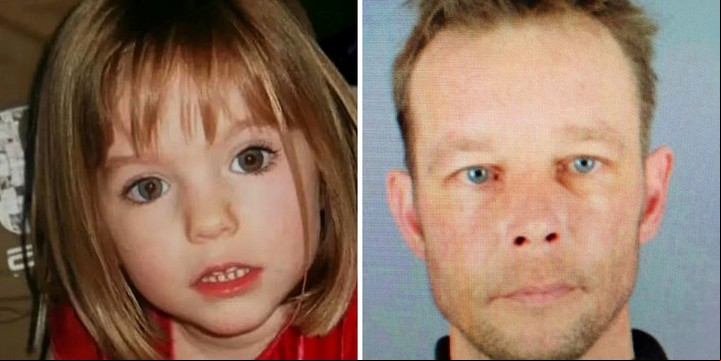 Madeleine McCann y Christian Brueckner.