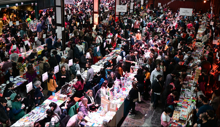 Complejo Art Media Feria de Editores de Libros
foto MARCELO CARROLL