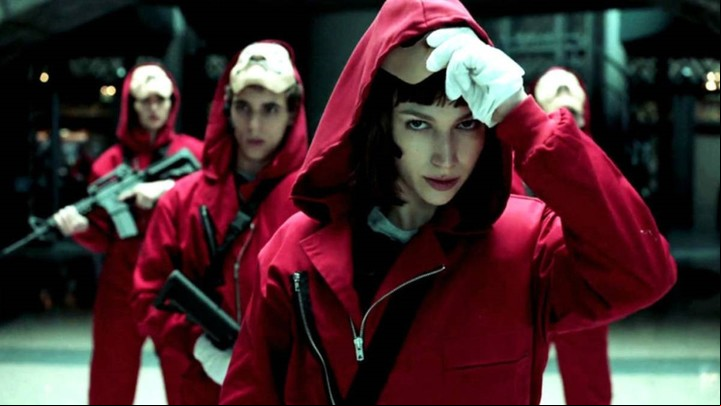 Alex Pina, creador de "La casa de papel", convocó a Gómez Santander para los guiones.