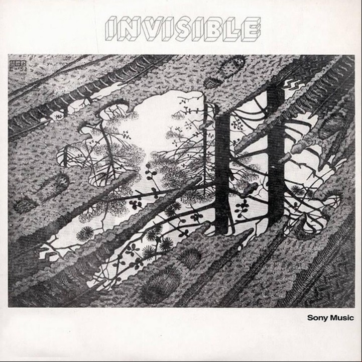 La tapa del primer álbum de Invisible, de 1974.
