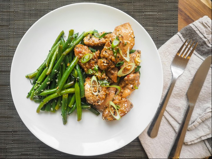 Pollo a la miel. Foto: Pexels