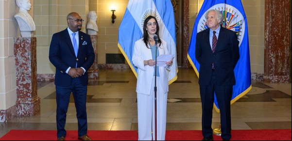 Sonia Cavallo asumió como embajadora ante la OEA y dijo que tendrá "un rol activo en la defensa de la libertad"