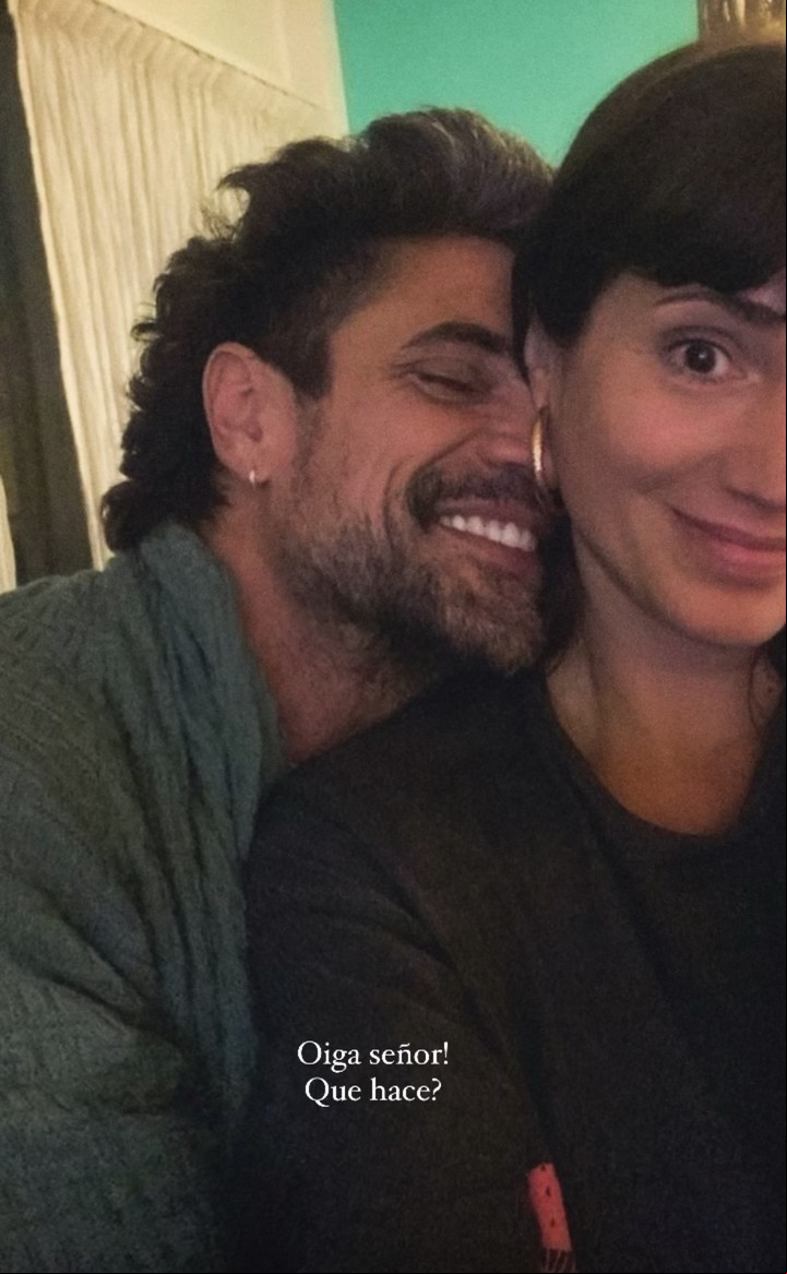 La romántica foto que compartió Griselda Siciliani con Luciano Castro. Foto: Instagram