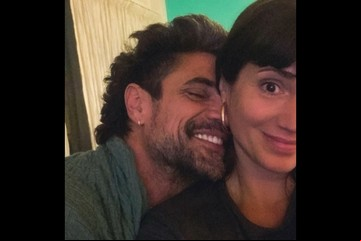 Tras la confirmación del romance, Griselda Siciliani y Luciano Castro compartieron su primera foto juntos