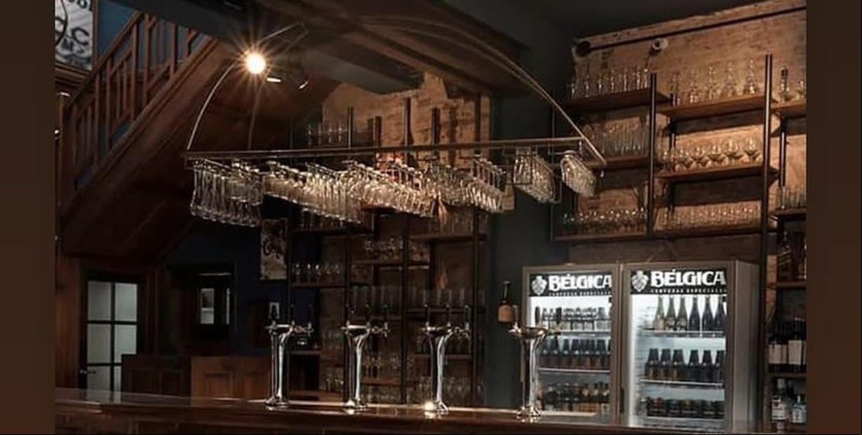 Cervecería Bélgica por dentro.