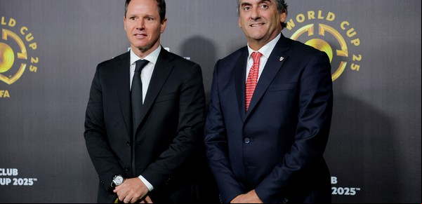 Enzo scoli pasó por la alfombra verde del sorteo del Mundial de Clubes y habló de la "exigencia" de la gente de River