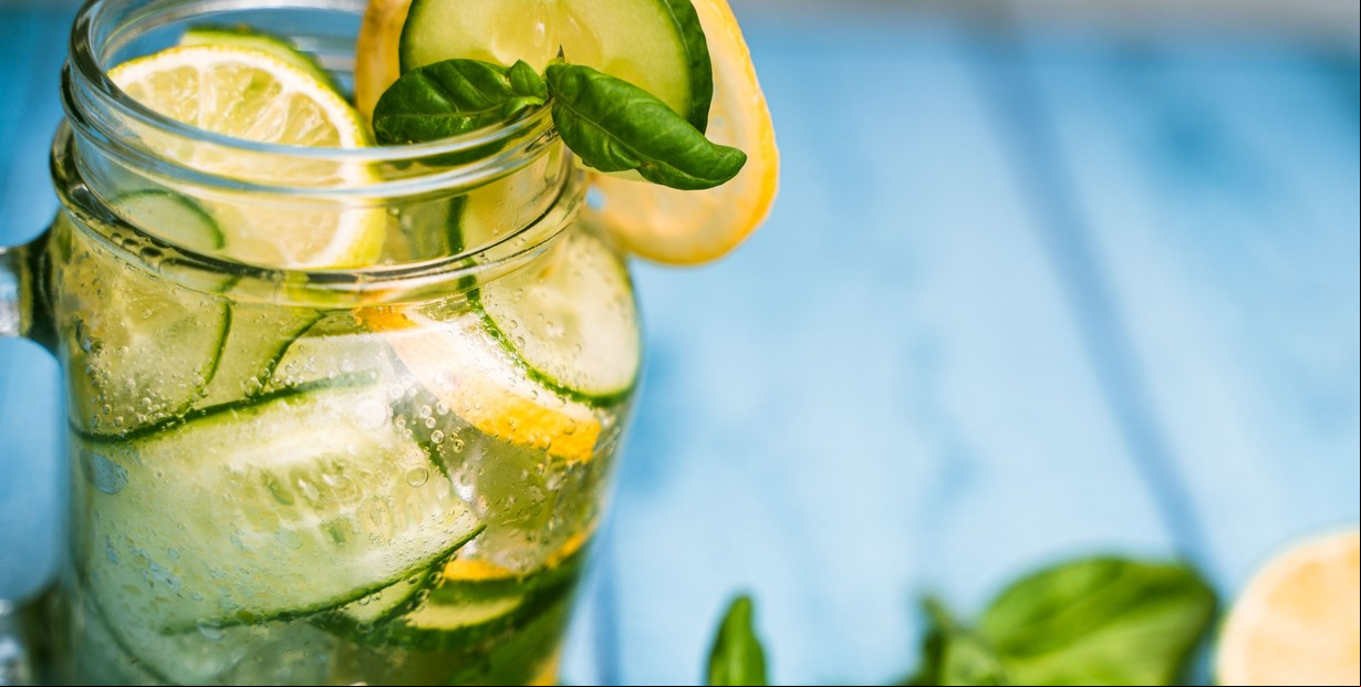 Receta de Limonada con menta y jengibre