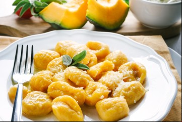 Receta de Ñoquis de calabaza