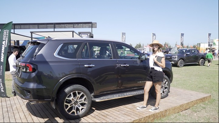 La nueva Ford Everest es el gran anticipo de la marca en Expoagro 2025.