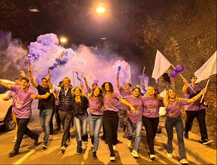 El acto de cierre de campaña de La Libertad Avanza