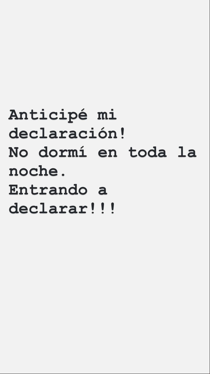 Viviana Canosa reveló que adelantó su declaración para este martes. Foto: Instagram