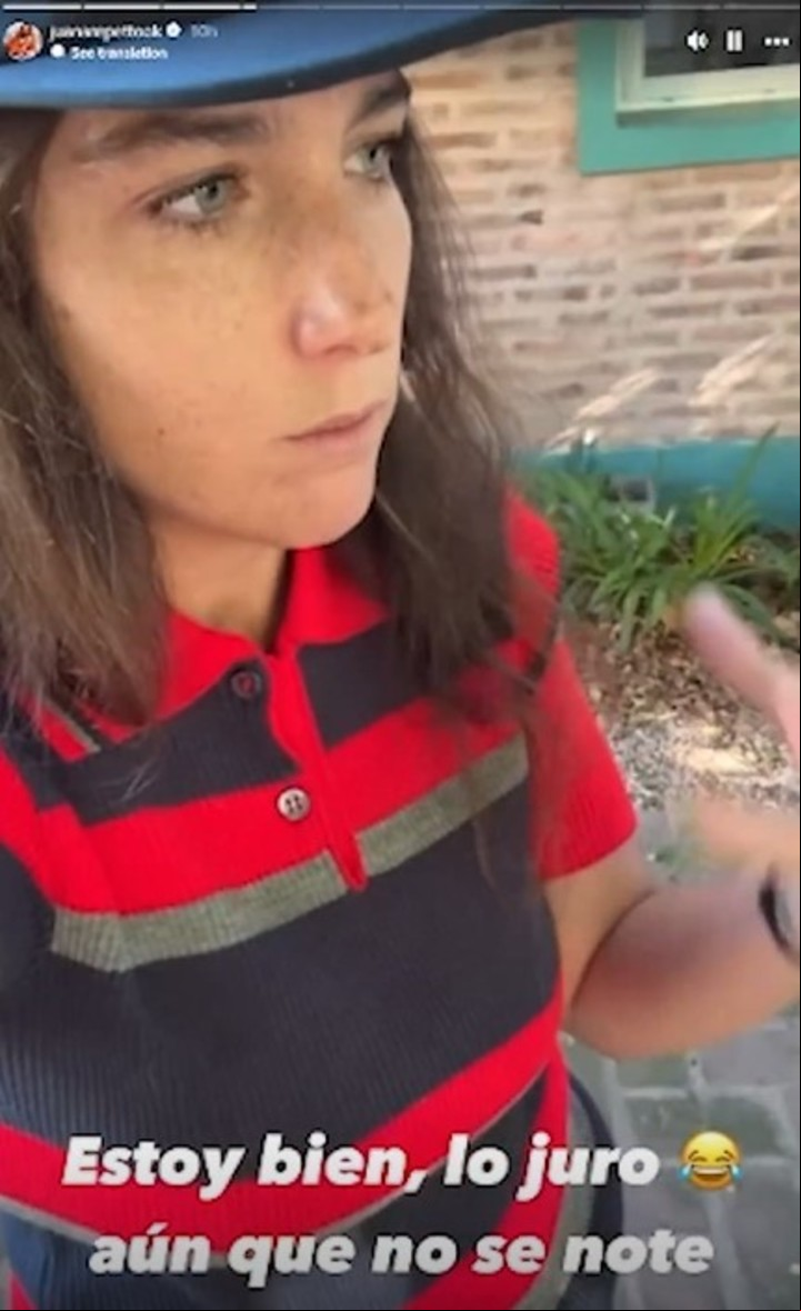 Juana Repetto aseguró que está atravesando un momento complejo a nivel emocional mientras afronta la obra de su nueva casa. | Foto: Instagram