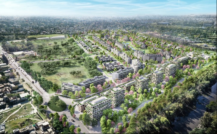 Verde. En el barrio Nuevo Bella Vista habrá baja ocupación del suelo.