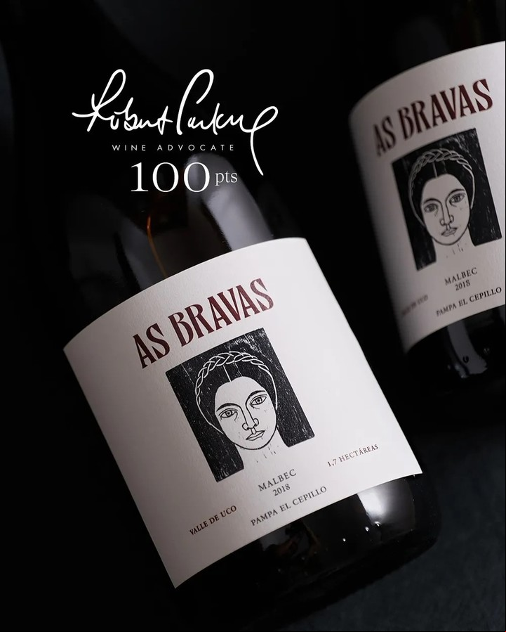 El Enemigo As Bravas Malbec 2018, con 100 puntos Parker.