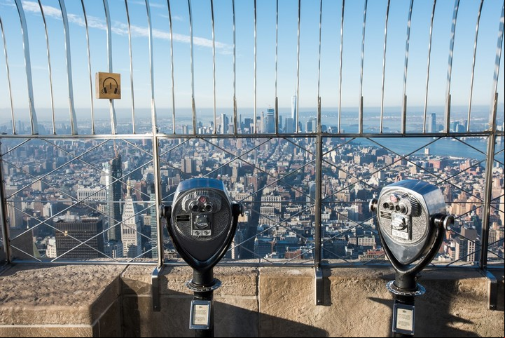 El mirador principal del Empire State Building, en Nueva York. Foto Shutterstock