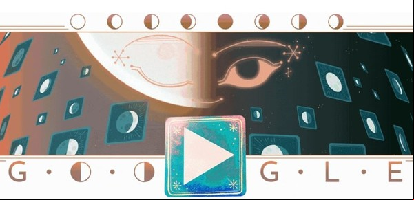 Google celebra las fases de la Luna con un doodle interactivo: "The Rise of the Half Moon"