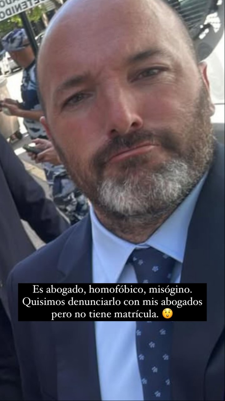 La China Suárez expuso a uno de los abogados de Wanda Nara. Foto: Instagram