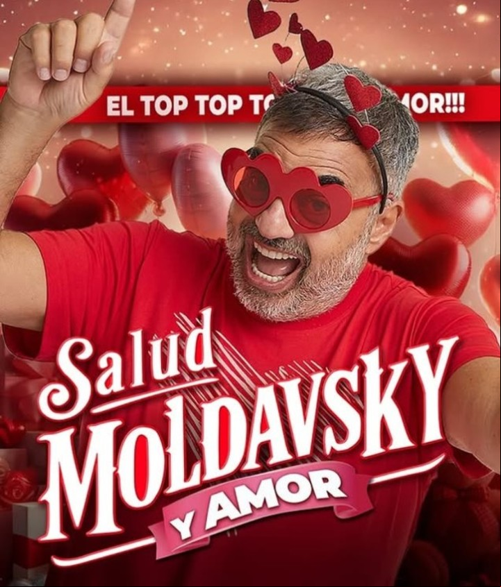 Salud Moldavsky y Amor, lo nuevo del humorista.