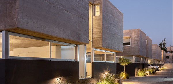 Casas apareadas para vivir en comunidad