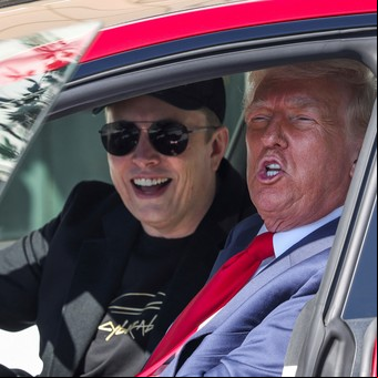 Sin vuelta atrás: Donald Trump ahora planea vender el Tesla que le compró a Elon Musk  